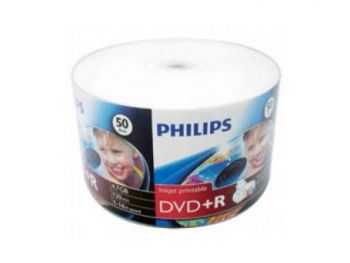 Philips Printable DVD-R, 50 pcs Opp/pk