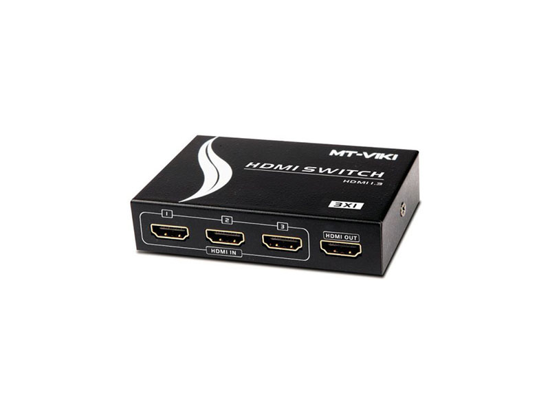 3 in 1 out 3 Port HDMI Switch , 3D supported