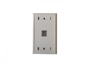 1 Port Wall Plate