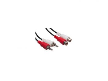 6Ft 2RCA Male to Female Cable